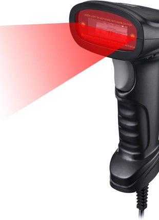 Adesso NuScan 1600U 1D Handheld CCD Barcode Scanner USB