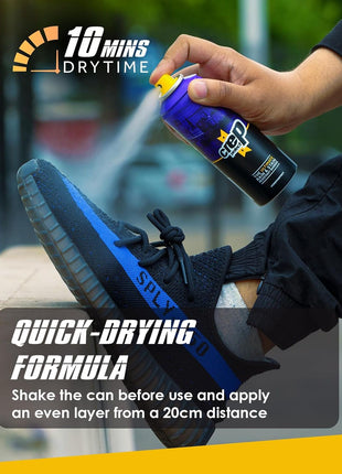 Crep Protect Shoe Protector Spray - Rain & Stain Waterproof Nano Protection for Sneaker, Leather, Nubuck, Suede & Canvas