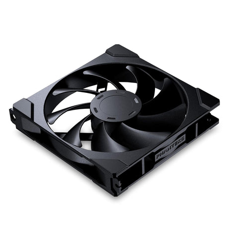 Phanteks M25-140 Gen2 Daisy Chain Single Fan Frame 140mm PWM High Performance Cooling Fan - Black