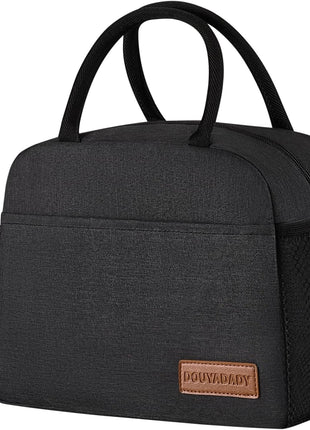 douyadady Lunch Bag&Box Women/Men Insulated&Reusable | Spacious Lightweight Waterproof Sturdy Durable Great Value For Office Work School Picnic Travel