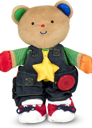 Melissa & Doug K's Kids - Teddy Wear Stuffed Bear Educational Toy