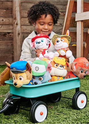 GUND PAW Patrol Chase 6-Inch Plush Toy, Stuffed Animal for Ages 1+ | Soft Tactile Sensory Details Provide Emotional Comfort, Inspire Imaginative Screen-Free Roleplay and Problem-Solving