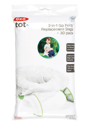 OXO Tot 2-in-1 Go Potty Refill Bags - 30 Pack
