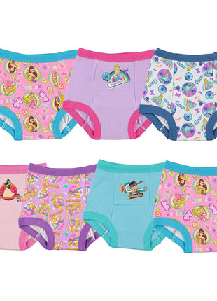 Disney Girls' Princess Potty Training Pants Include Success Chart & Stickers With Cinderella, Belle, Moana & More in Sizes 2t, 3t, 4t