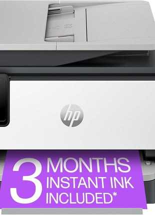 HP OfficeJet Pro 8135e Wireless All-in-One Color Inkjet Printer, Print, scan, Copy, fax, ADF, Duplex Printing Best-for-Home Office, 3 Month Instant Ink Trial Included, AI-Enabled (40Q35A)
