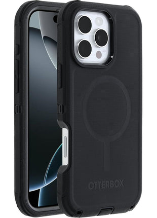 OtterBox iPhone 16 Pro Max Defender Series Case - Black (Single Unit Ships in polybag)