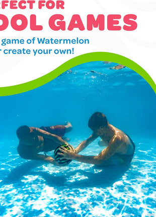 Watermelon Ball – Cool Underwater Pool Toy for Teen Boys, Girls, Men & Women. Great Gifts for Swimming, Diving & Backyard Games. Best for Birthday Presents, Spring Vacation & Summer Family Fun.
