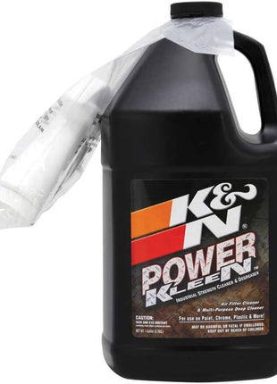 K&N Air Filter Cleaner and Degreaser: Power Kleen; 1 Gallon; Restore Engine Air Filter Performance, 99-0635