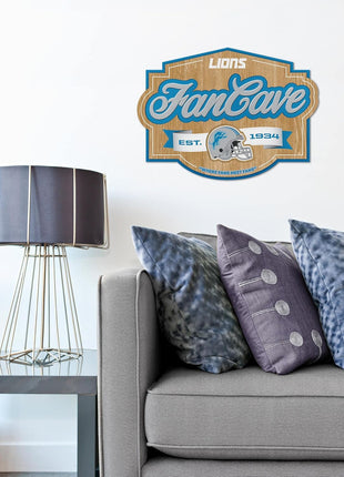 YouTheFan NFL Officially-licensed FanCave 3D wall art - ready-to-hang, 3D multi-layered construction - floating wall mount design - Perfect fan gift