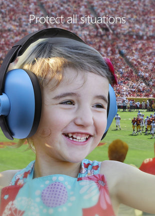 Baby Ear Protection Noise Cancelling Headphones for Babies for 3 Months to 3 Years (Blue)