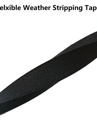 Topiverse Weather Stripping Door Seal Strip, Strong Adhesive, Weatherproof, Reduce Noise, Gap Filler, Foam Insulation Tape for Doors and Windows (1/2 in x 1/4 in x 13 Ft)