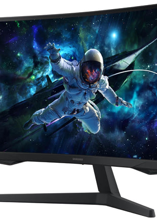 Samsung 32" Odyssey (G55C) Series QHD 1000R Curved Gaming Monitor, | 165Hz, 1ms(MPRT), HDR10, AMD Radeon FreeSync, Eye Care, Glare Free, Sharp Resolution (LS32CG550ENXZA)