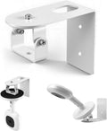 Metal Wall Mount Fits for Nanit Pro Smart Baby Monitor, 360° Rotation & Tilt Adjustable, High Wall Bracket Keeps Camera Out of Baby's Reach, Sturdy Security Cam Accessory Easy Installation, White