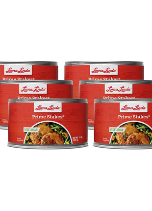 Loma Linda - Plant Based Meats (Prime Stakes (13oz.), 6 Pack)