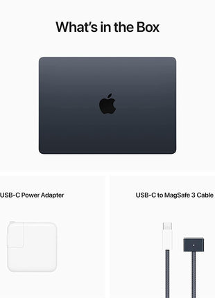 Apple 2022 MacBook Air with Apple M2 Chip, 13-inch, 8GB RAM, 256GB SSD Storage, Midnight (Renewed)
