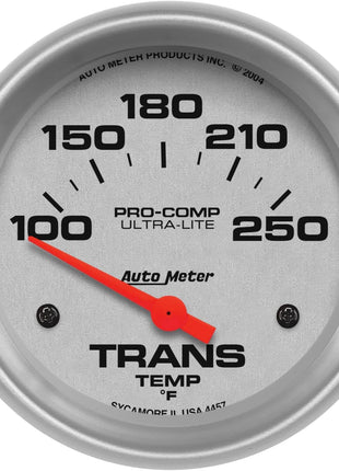 Auto Meter 4457 Ultra-Lite Electric Transmission Temperature Gauge