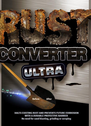 FDC Rust Converter Ultra, Highly Effective Professional Grade Rust Repair Spray (1 Gallon)
