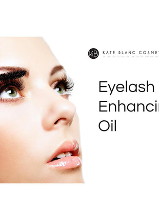 Kate Blanc Cosmetics Castor Oil Organic for Hair, Lashes, Face (2oz), 100% Pure, Cold Pressed, Hexane Free. Eyelash Serum for Thicker-Looking Eyelashes & Eyebrows
