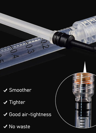 Disposable 1ml syringe with 25G 1inch Lab Supplies, Individually Packaged 50Pack