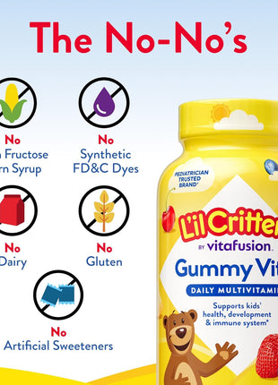 L'il Critters Gummy Vites Kids Multivitamin | 190 Gummies