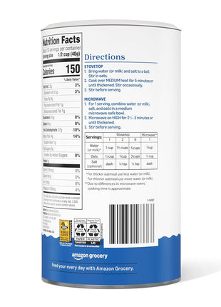 Happy Belly, Old Fashioned Oats, 18 Ounce