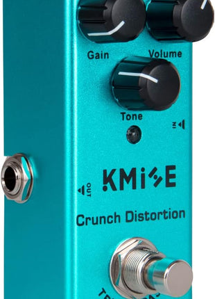 Kmise Crunch Distortion Electric Guitar Effects Pedal Mini Single Type DC 9V True Bypass