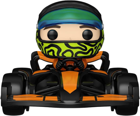 Funko Pop! Rides Super Deluxe: McLaren - Lando Norris with McLaren MCL39 | Collectable Vinyl Figure, Gift Idea, Official Merchandise, Toys for Kids & Adults, Sports Fans, Model Figure for Collectors
