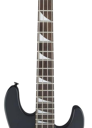 Jackson JS Series Concert Bass JS1X, Satin Black, Amaranth Fingerboard