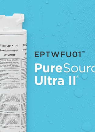 FRIGIDAIRE EPTWFU01 PureSource Ultra II Refrigerator Water Filter, 1 Count, White