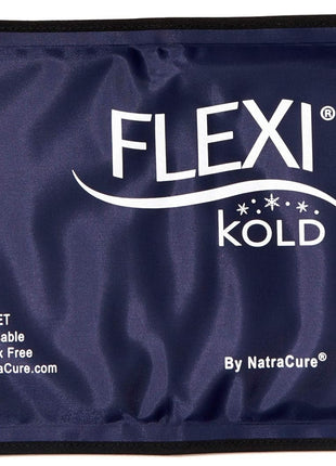 FlexiKold Gel Soft Flexible Ice Packs for Injuries - Reusable Freezer Cold Pack, Cold Compress & Cooling Gel Pad for Face, Shoulder, Hip, Leg, Arm, Ankle & Foot Injury - Medium - 7.5 inch x 11.5 inch