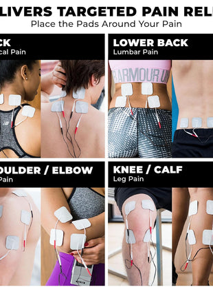 TENS 7000 Digital TENS Unit with Accessories   Muscle Stimulator Machine for Back Pain Relief, Sciatica, Neck, Nerve, Shoulder, Hip, Elbow, Muscle Pain Relief
