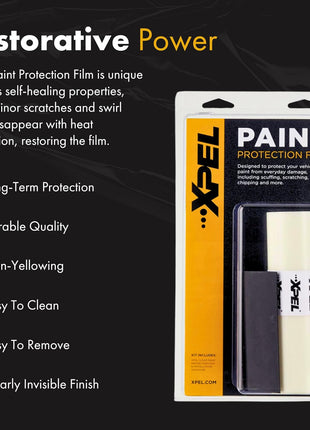 XPEL Clear Paint Protection Film Roll 6 inch x 84 inch – Self-Healing, Anti-Yellowing Polyurethane Wrap Protects Against Chips, Scratches & Debris | Invisible Shield for Cars, Trucks, Motorcycles & More