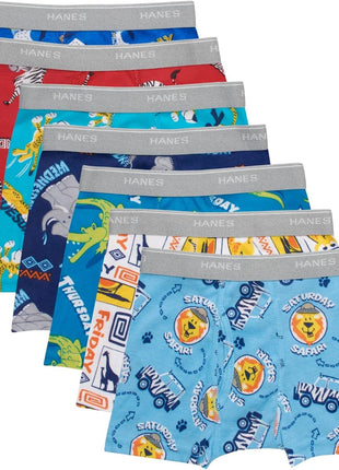 Hanes Boys' Underwear Boxer Briefs Or Briefs Pack, 8 Or 12 Pack, Cotton Stretch Underwear for Boys & Toddler Boys