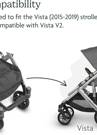 UPPAbaby Basket Cover for Vista (2015-2019) Stroller/Protects and Conceals Belongings/Easy Attachment and Access/Water-Resistant Material