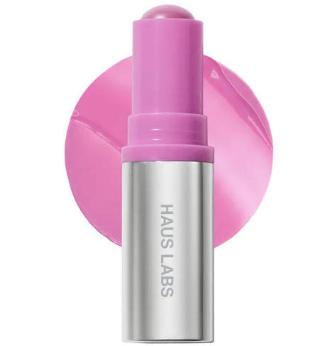 HAUS LABS BY LADY GAGA Color Fuse Lip + Cheek Blush Balm Stick in Glassy Lilac & ENTEL Aloe Vera Sheet Masque (BONUS)