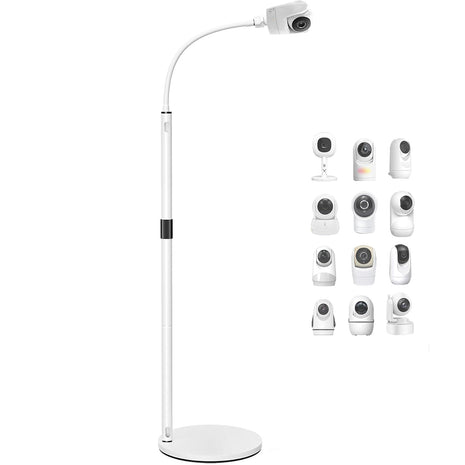 Baby Monitor Floor Stand Mount Compatible for Nanit Pro (with Flex Stand),Vtech HQ Max/VM901/VM924/VM919/RM7764,Momcozy,Babysense(MaxView),HelloBaby,Heavy-Duty Stand