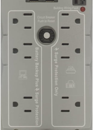 APC Battery Back Up Surge Protector, 350VA Backup Battery Power Supply, BK350 Back-UPS