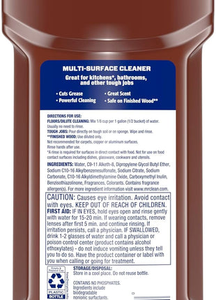 Mr. Clean All Purpose Cleaner, Cleaning Liquid, Spiced Harvest, 41oz