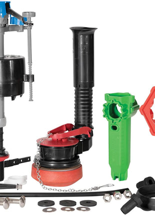 Fluidmaster K-400H-021-P8 PerforMAX 2-Inch Everything Toilet Repair Kit, Multicolor