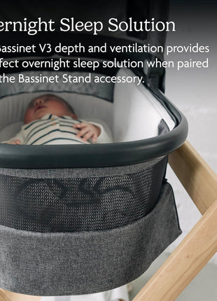 UPPAbaby Bassinet V3 - Fits with Vista, Cruz, Ridge Strollers - Jake