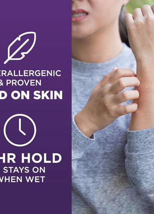 Band-Aid Brand Adhesive Bandages for Sensitive Skin, Hypoallergenic First Aid Bandages with Painless Removal, Stays on When Wet & Suitable for Eczema Prone Skin, Sterile, Assorted, 20 ct