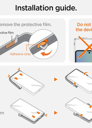 Spigen for Galaxy Z Flip 7 Case, Ultra Hybrid Pro MagFit [Hinge Protection] [Qi2.1 Certified/Magnet for Galaxy] - Clear White
