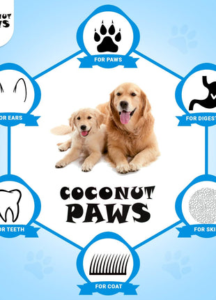 Furry Friend Bundle: Coconut Baby Oil & Coconut Paws - Gentle, Natural Care for Your Little Ones