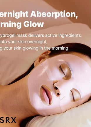 COSRX The Peptide Collagen Hydrogel Pack, Mask Pack, Pack of 3, Resilient, Glossy, Shiny, Moisture, Moisture, Lifting, Collagen Mask, Gel Mask, Tested for Human Body, Cosar X, Essence, Skin Care, Korean Cosmetics