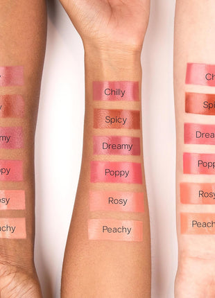 Saie Radiant Glow Duo - Dew Liquid Blush (Chilly, .40 oz) + Glowy Super Gel (Starglow, 1 oz) - Hydrating Cream Blush & Illuminating Primer for a Luminous, Natural Finish