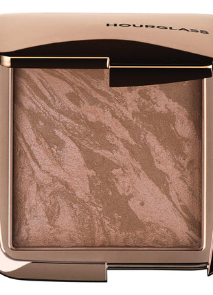 Hourglass Ambient Lighting Bronzer in Luminous Bronze Light. Highlighting Bronzer for a Natural Sun-Kissed Glow