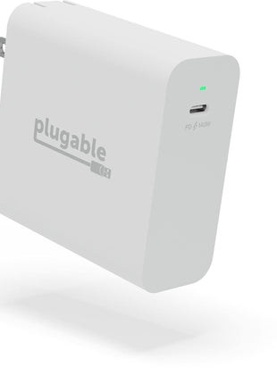 Plugable 140W USB C Charger, GaN Wall Charger for Laptop, PD 3.1 (EPR) Power Adapter, Compatible with MacBook Pro, MacBook Air iPad Pro, Surface and USB-C Devices