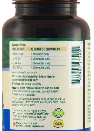 PetNC Senior Multi Chewables for Dogs, Daily Vitamins, 60 Count | Senior Dog Daily Multivitamin & Multimineral Chewables with Zinc, Magnesium, Iron & Vitamins A, D3, E & C, Overall Health