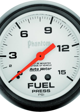 AUTO METER 5810 Phantom Mechanical Fuel Pressure Gauge