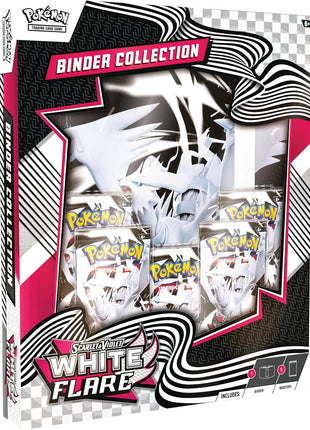 Pokemon TCG Scarlet & Violet 10.5 White Flare Binder Box